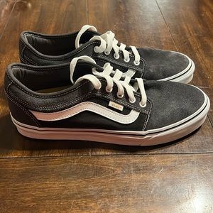 Chukka Low Sidestripe Twill Raven Black Size US 11 Men's